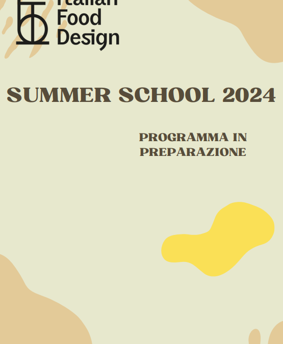 Italian Food Design Summer School 2024